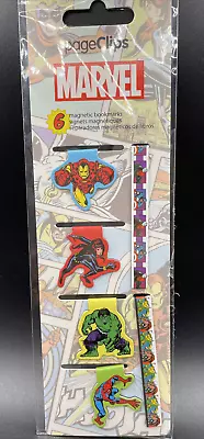 Marvel Classic Characters Magnetic Page Clips Multi-Color • $13.49