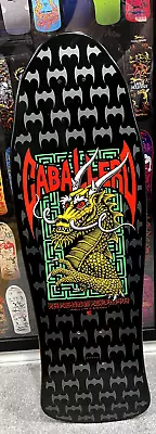 Powell Peralta Steve Caballero 2018 Black Dragon And Bats Skateboard See Details • $175