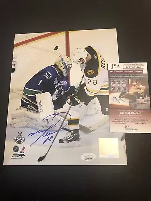 JSA AUTHENTICATED MARK RECCHI SIGNED 8x10 PHOTO STANLEY CUP BRUINS AUTO 164 • $34.99
