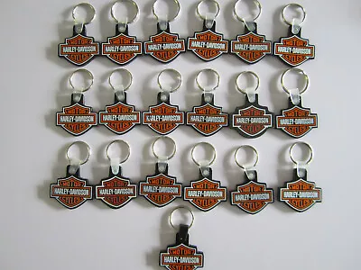 Harley Davidson Motorcycles Rubberized Key Rings Keychain Chain 19 Different NEW • $119.99