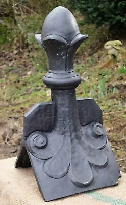 £129.99 • Buy Victorian Ball Roof Finial Copy Of Original 90° Angled Ridge Tile   Pavillion 