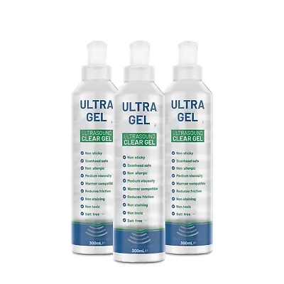 Electro Spyres Ultrasound Gel - Pack Of 3 - 300ml Bottles • £9.95