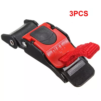 £3.99 • Buy Motor Bike ATV Helmet Chin Strap Speed Sewing-Clip-Quick-Release Buckle