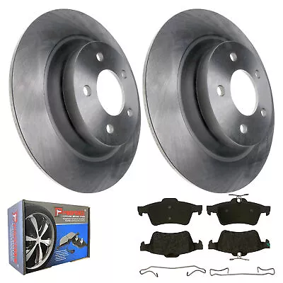 Stirling Rear Brake Rotors Ceramic Pads Kit For Mazda 5 2007~2010 • $73.67