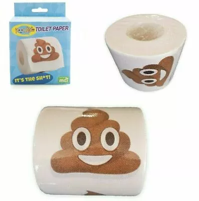 $11 • Buy Emoji TOILET PAPER - Smiling Poo : NEW