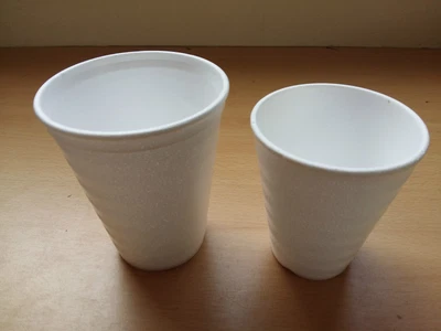 £6.04 • Buy 7oz 10oz 12oz Foam Polystyrene Cups Disposable Hot Cold Drinks Juice Tea Cheap!