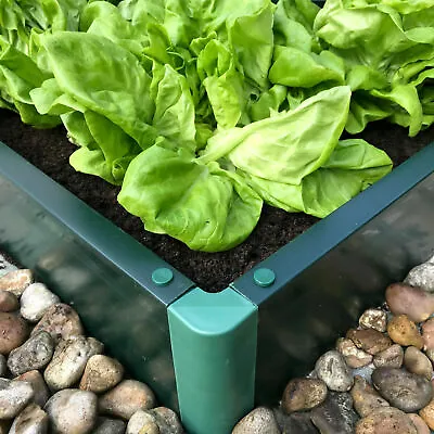 6  / 150mm H Garden Recycled Plastic Planter Raised Bed Plant - Various 1m Sizes • £30.98