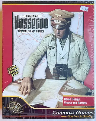 $57.60 • Buy Decision At Kasserine: Rommel's Last Chance 3W 1983 NEW SW