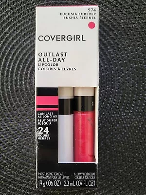 Covergirl/outlast All-day Lipcolor/fuchsia Forever (574)/new & Packaged • $8.97