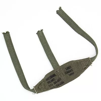 NOS 1969 Vietnam War US Military Army M1 Steel Helmet Nape Strap • £8.50