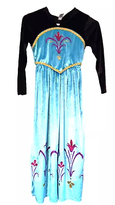 Little Adventures Frozen Elsa Crowning Party Costume Dress Child Size 9-11 Years • $22