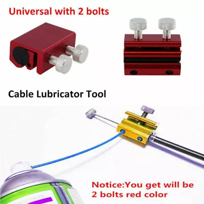 Motorcycle Motorbike ATV Cable Lubricator Tools Brake Clutch Luber Oiler 2 Bolts • $14.89