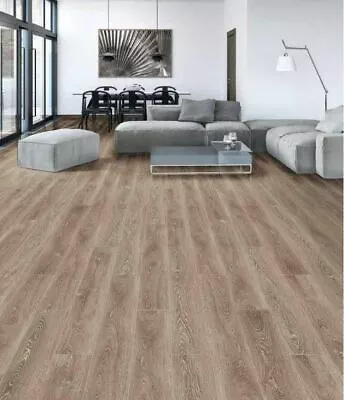 Premium Quality 48 X7  Vinyl Flooring Tiles Click Lock Waterproof 19.29 Sqft • $69