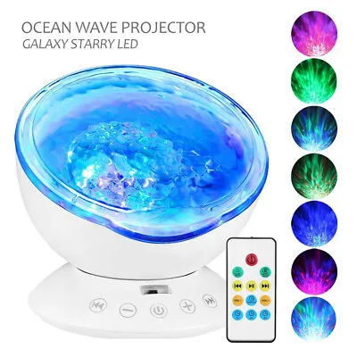 $24.99 • Buy LED Night Light Projector Galaxy Starry Ocean Star Sky Baby Room Party Lamp