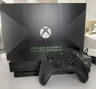 Microsoft Xbox One X Project Scorpio Edition 1TB Console - Used Excellent Cond. • $339