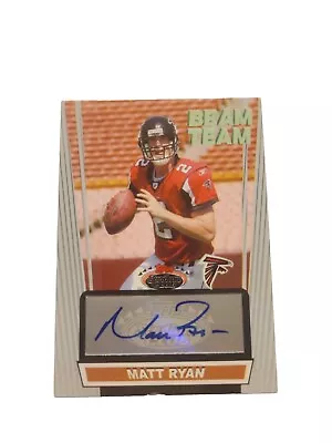 2008 Matt Ryan Topps Stadium Club Beam Team Auto RC • $50