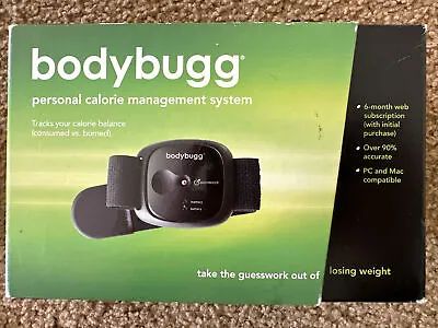 Apex Bodybugg Calorie Management System Weight Loss Arm Band New Open Box • $24.95