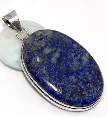 Lapis Lazuli 925 Silver Plated Gemstone Handmade Pendant 2  Gifts Jewelry GW • $1.99