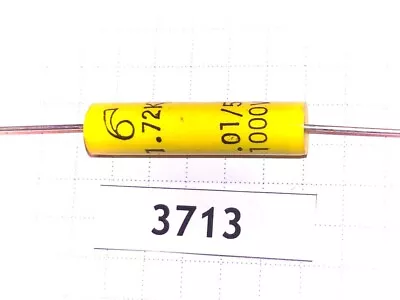 Mallory 172 10nF 1000V 400VAC 5% 1.72KP Polypropylene Axial Capacitor Lot2pcs • $3.19