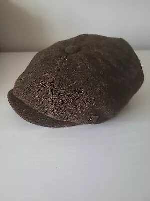 Failsworth Millinery Carloway Harris Tweed Baker Boy  Cap.  Size 7 1/8 • £18