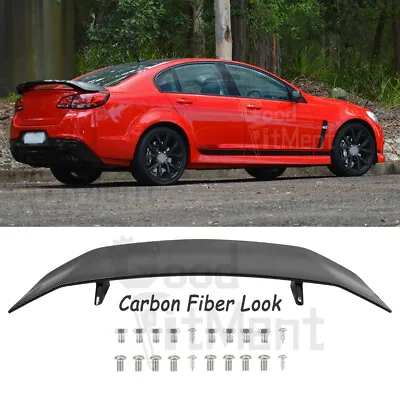 For Holden Vf Ve Commodore 46 Inch Car Rear Roof Spoiler Wing Lip Carbon Fiber • $154.14