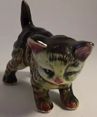 Tabby Cat Cute Kitten Figure Vintage  • $29.99