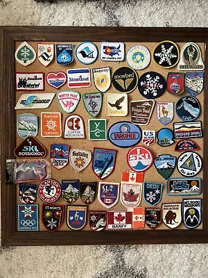 Vintage Ski Patches CO CA MT OR UT WY • $20