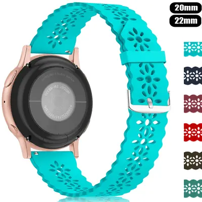 Silicone Band Strap For Samsung Galaxy Watch 6 5 4 40 44mm Classic 42/43/46/47mm • $9.99