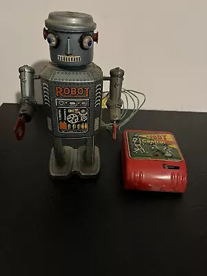 Vintage Tin Line Mar Toys Japan  R-35 Robot  Non Working • $175