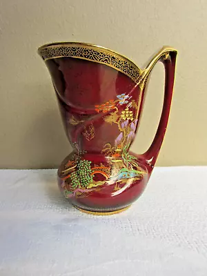 Crown Devon Hand Painted Rouge Vase/pitcher. 5.5 /14cm C1940s/50s. Fieldings • $65