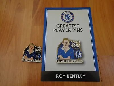 Rare Danbury Mint Chelsea Fc Greatest Players - Roy Bentley Enamel Pin Badge • $64.14