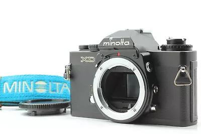 [Near MINT] Minolta XD Black 35mm SLR Film Camera Body Strap Body Cap From JAPAN • $139.99