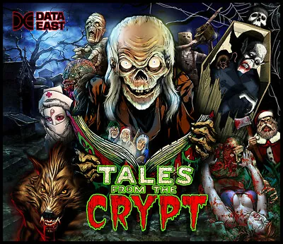 $98 • Buy Tales From The Crypt Pinball Alternate Translite