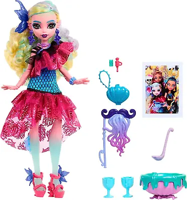 Monster High Lagoona Blue Doll - Party Dress With Balloon Accessories • $37.49