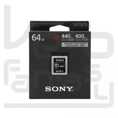 SALE Sony 64GB XQD G Series Memory Card (QD-G64F) • £136.80