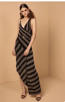$99 • Buy Sass & Bide Black And Gold Knit Stretch Dress NWOT-  size Small - $350