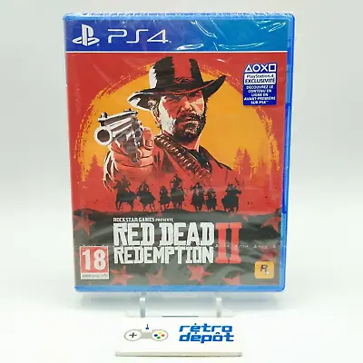 Red Dead Redemption II 2/PLAYSTATION 4/PS4 / Pal / Fr • $45.23