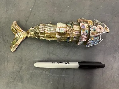 Large Articulated Abalone Shell Fish Sculpture/ Bottle Opener By Los Castillo • $60