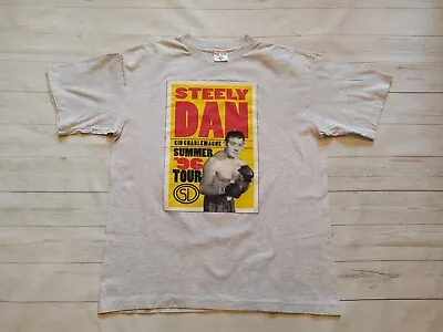 Vintage 90s Steely Dan Kid Charlemagne 96 Tour Single Stitch Band T-shirt Sz XL • £199.99