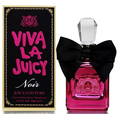 VIVA LA JUICY NOIR By Juicy Couture Perfume Women 3.4 Oz Edp 3.3 New In Box • $34.70