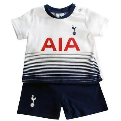 Tottenham Hotspur Baby Kit Spurs Baby Shirt Shorts & Socks Cotton 9-12 Months • £14.99