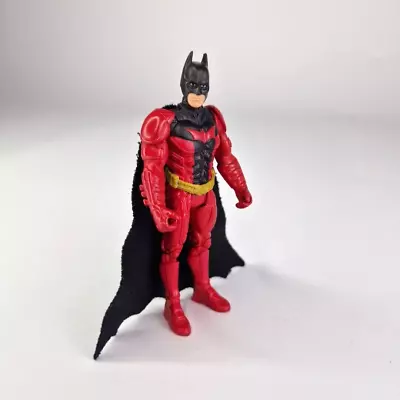 The Dark Knight Rises Batman Red & Black Suit 4 Inch Action Figure • £8.95