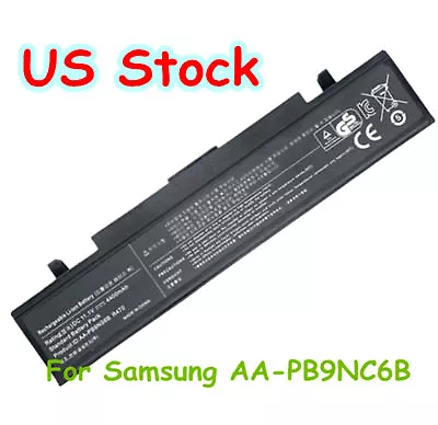 Battery For Samsung R431 R439 R440 RV520 RC512 AA-PB9NC6B AA-PB9NS6B AA-PB9NS6W • $23.55