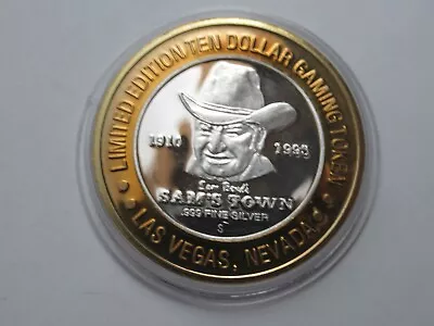 $24.95 • Buy Sams Town Las Vegas Silver $10 Limited Edition Gaming Token, Prospector