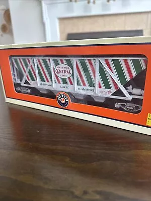 Lionel 2228310 Christmas North Pole Central Illuminated Hopper Car Train O Gauge • $90
