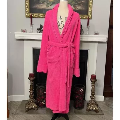 Bath And Body Works Pink Fluffy  Classic Spa Robe Size Large XL • $29.99