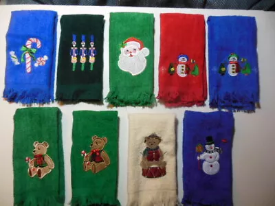 CHRISTMAS FINGERTIP TOWELS 11 X 17  NEW • $3.59