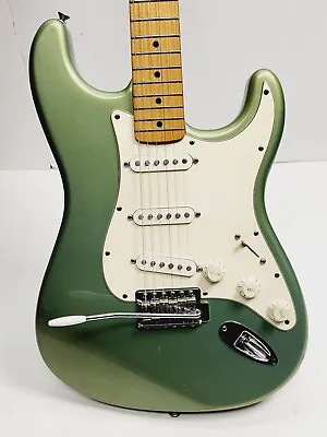 2001 Fender Guitar Series Stratocaster - Sage Green Metallic - Made In Mexico • $449.99