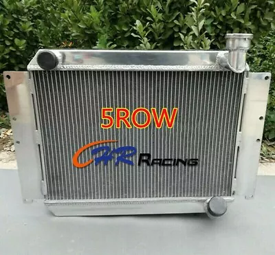 5ROW Aluminum Radiator For UP TO 700HP CHEVY CORVETTE 350 V8 1955-1960 56 57 MT • $175