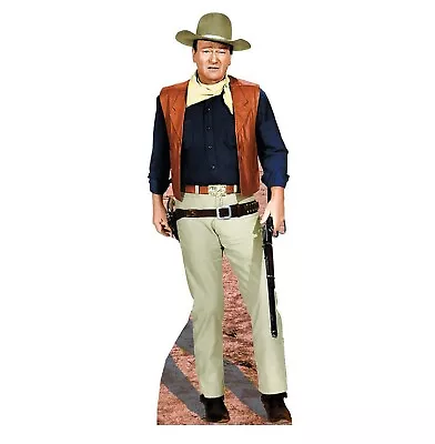 John Wayne Rifle At Side Life Size Cardboard Cutout Standup | 74  H X 26  W • $45.90